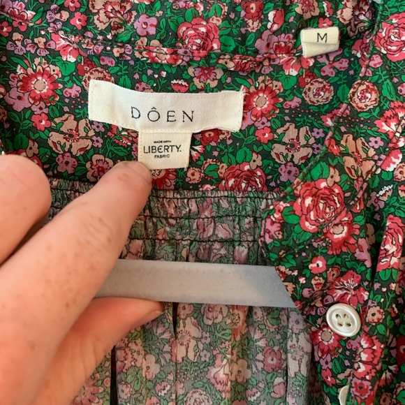 Doen Opal Mini Dress in Amelie print - Picture 9 of 12